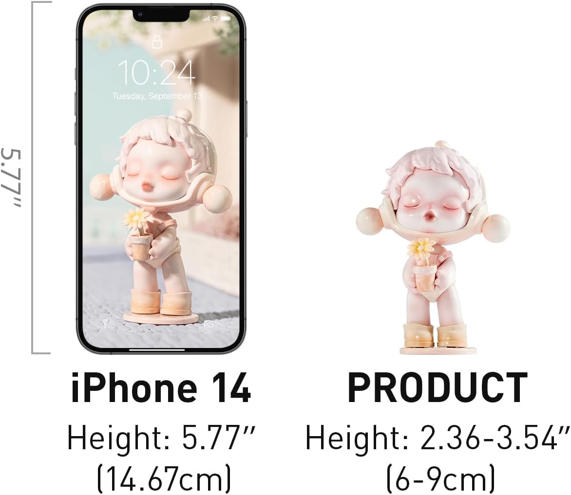 POP MART SKULLPANDA Warmth Series, SKULLPANDA Blind Box Figures, Random Design Action Figures Collectible Toys Home Decorations, Holiday Birthday Gifts for Girls and Boys, Single Box