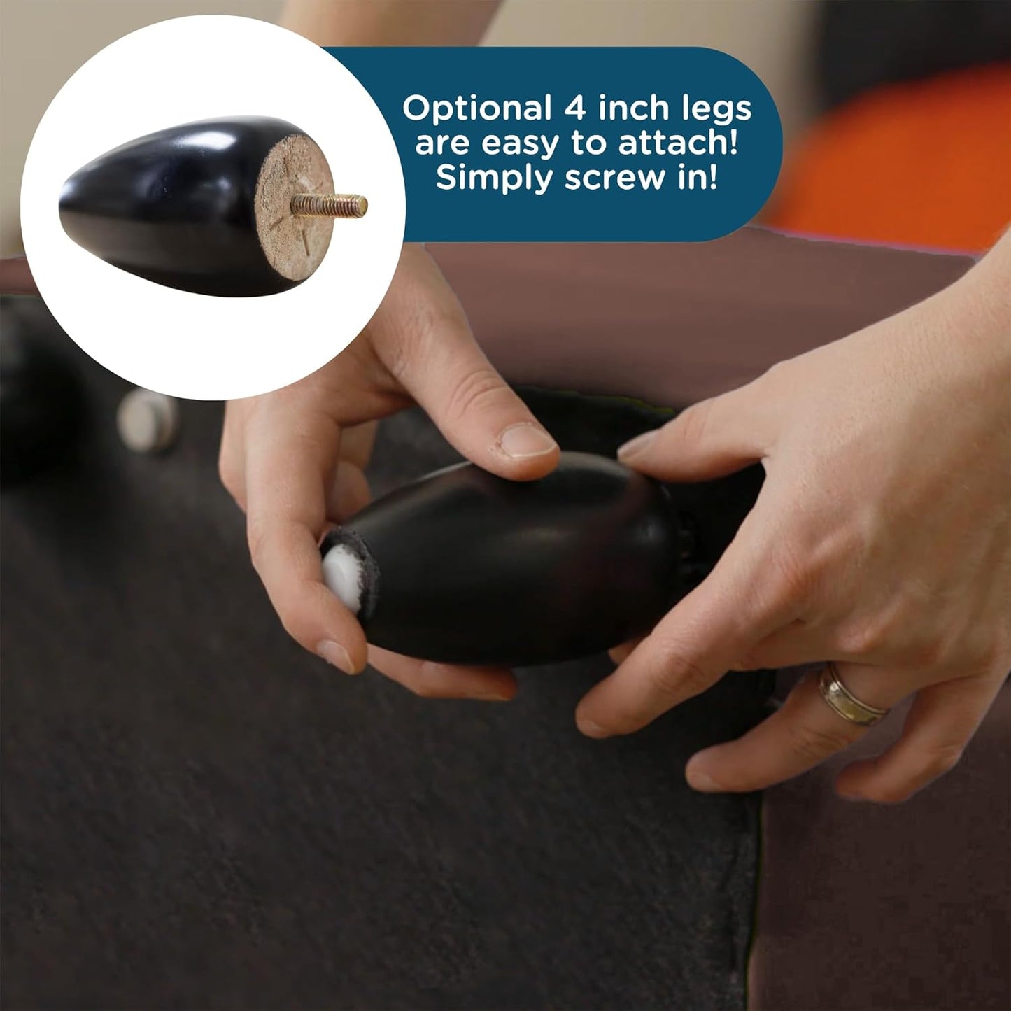 Children's Factory As We Grow Chair and Couch, Flexible Seating for Daycare or Preschool, Kids Reading Couch, Playroom Furniture, Walnut