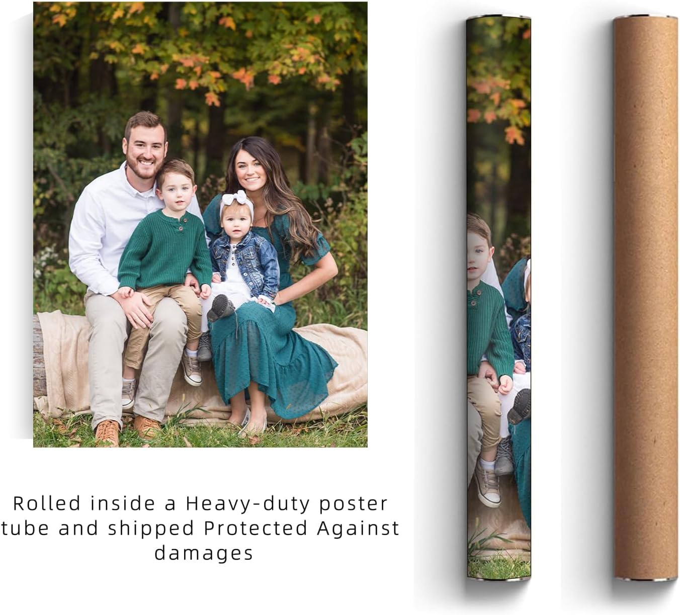 GZZFXXD Personalized Custom Canvas Prints 12''x18'' with Your Photo/your Image Large Wallart Wall Decor for Bedroom Dining room Living room Children's room(Unframed)