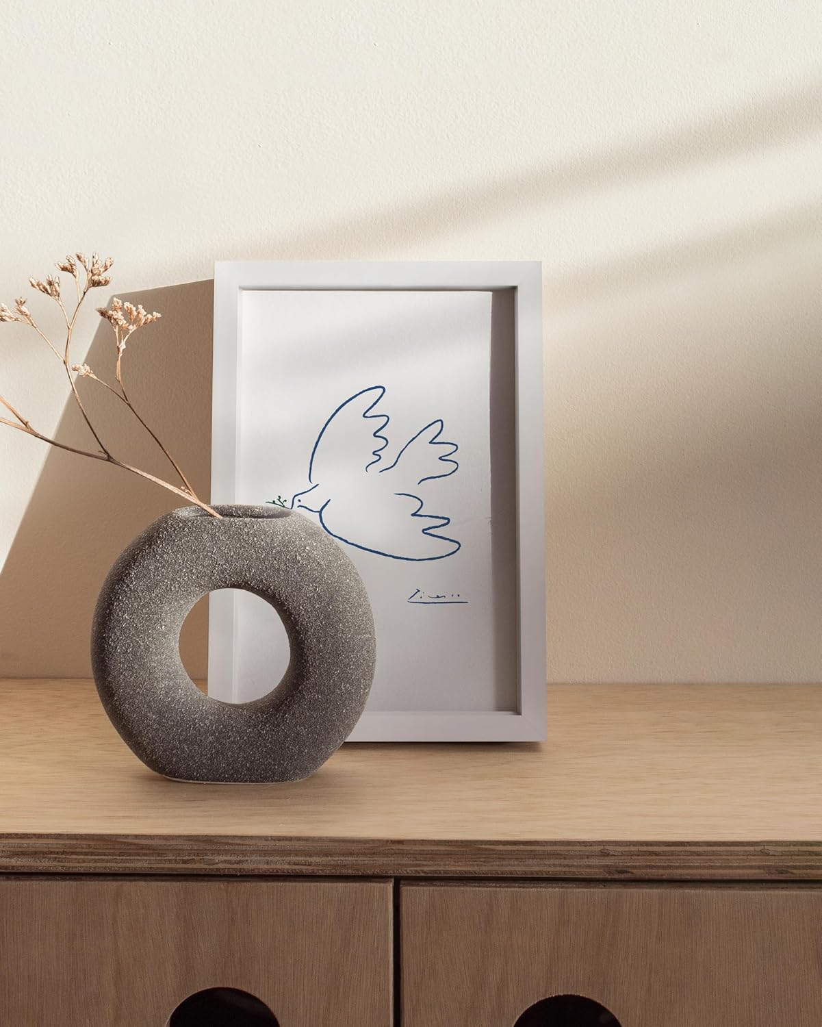 HAUS AND HUES Standalone White Aluminum Frame Set of 1-4x6