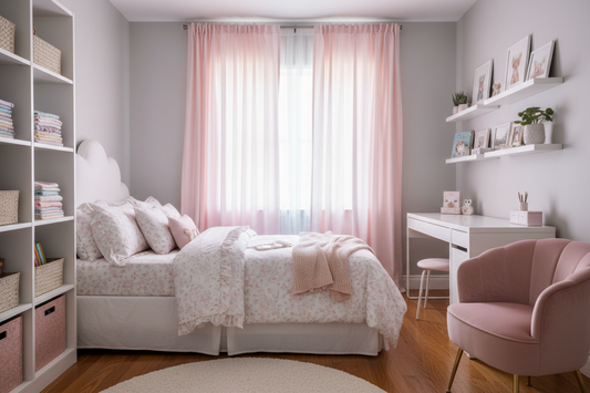 Best Blackout Curtains for Girls' Bedrooms: Pink & Purple Pom Pom Designs