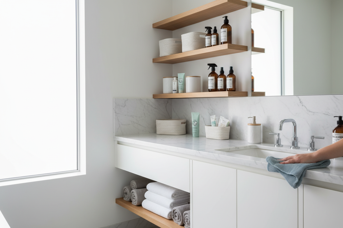 5-Minute Daily Bathroom Cleaning Routine for Busy Homeowners