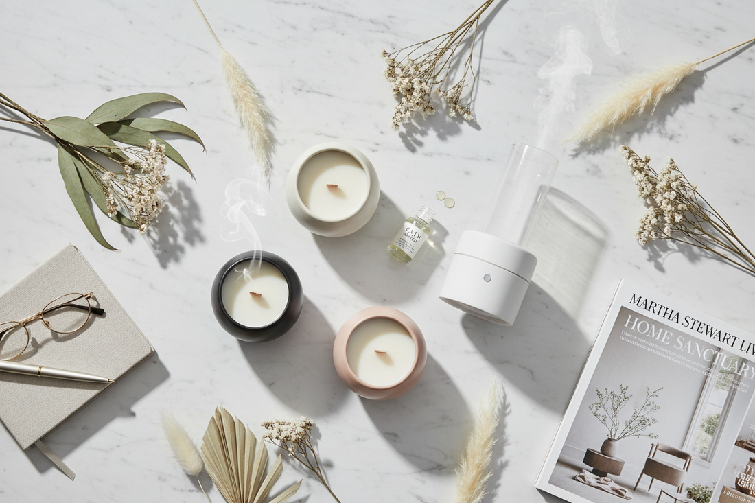 Aromatherapy at Home: The Complete Guide to Scented Candles & Essential Oil Diffusers