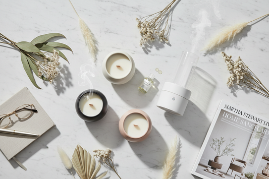Aromatherapy at Home: The Complete Guide to Scented Candles & Essential Oil Diffusers