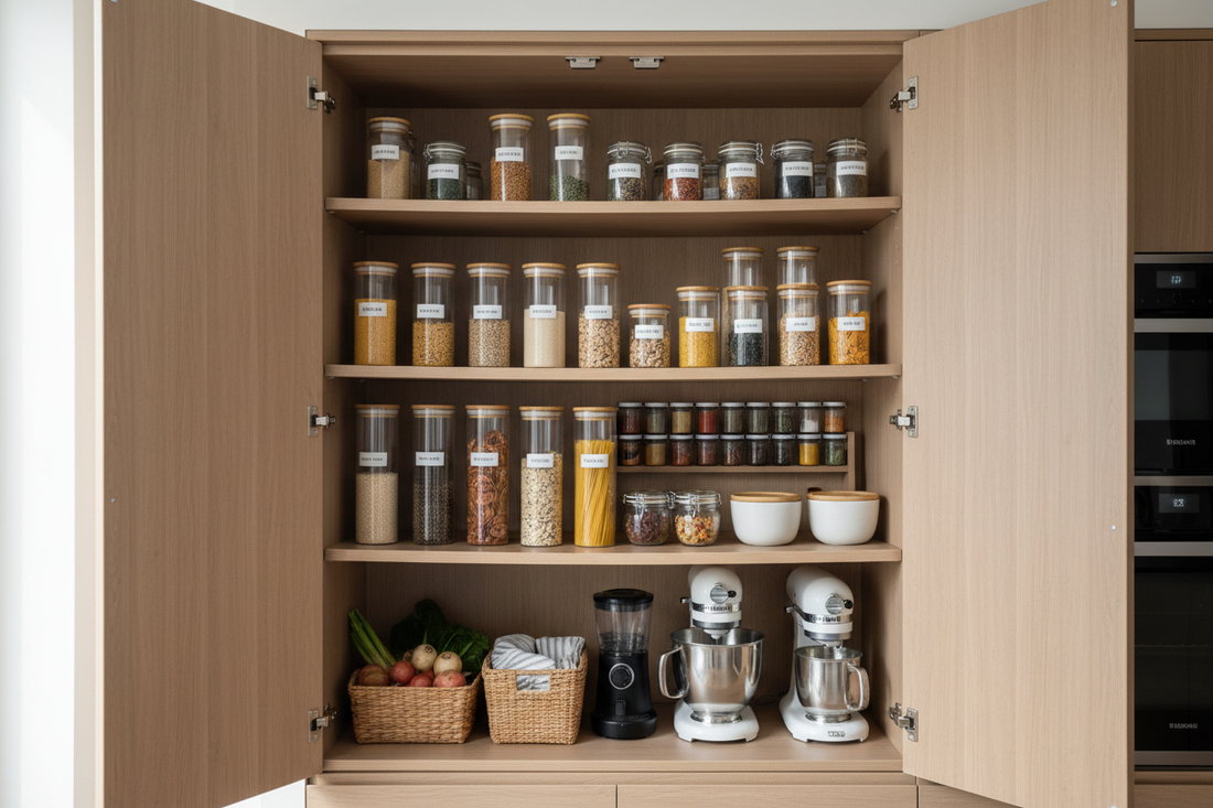 The Complete Guide to Kitchen Organization with Pantry Storage Cabinets