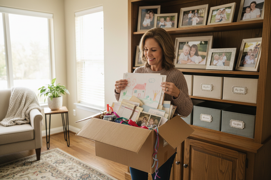 New Year's Fresh Start: A Guide to Organizing Children's Memories and Decluttering Your Home