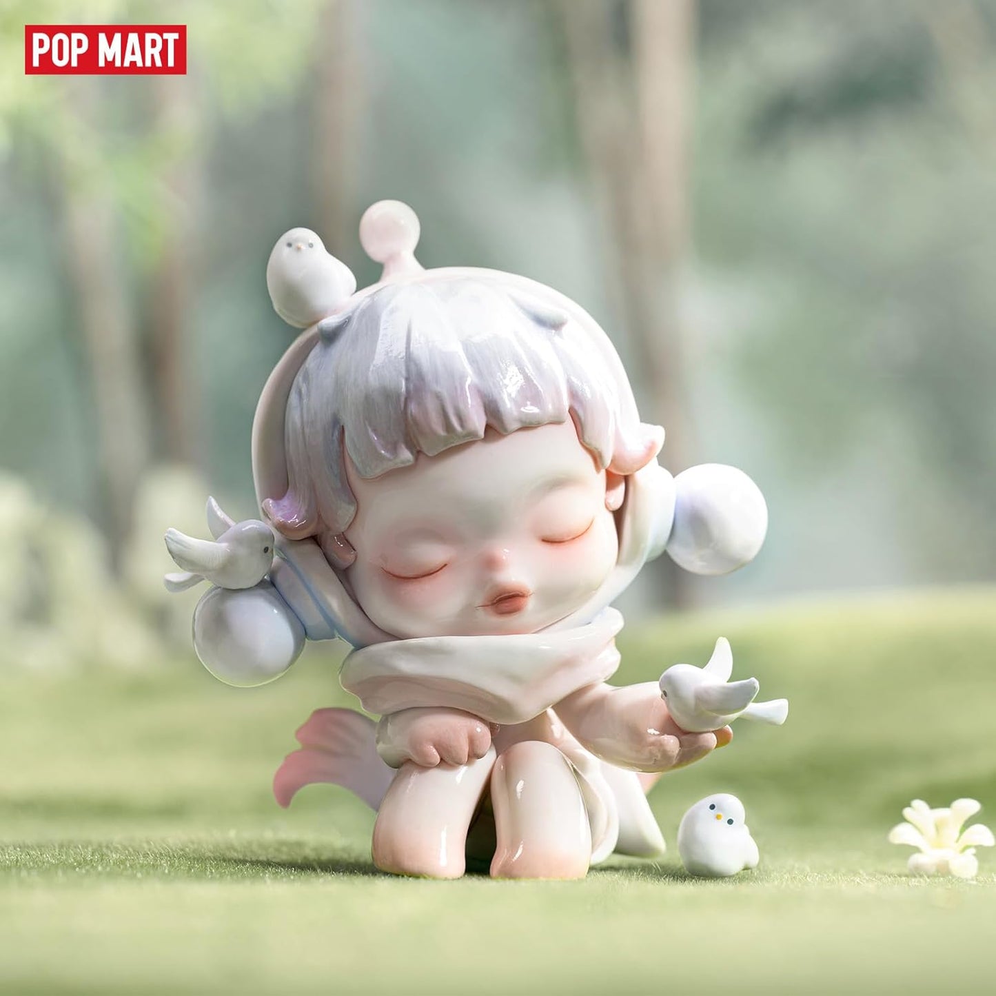 POP MART SKULLPANDA Warmth Series, SKULLPANDA Blind Box Figures, Random Design Action Figures Collectible Toys Home Decorations, Holiday Birthday Gifts for Girls and Boys, Single Box