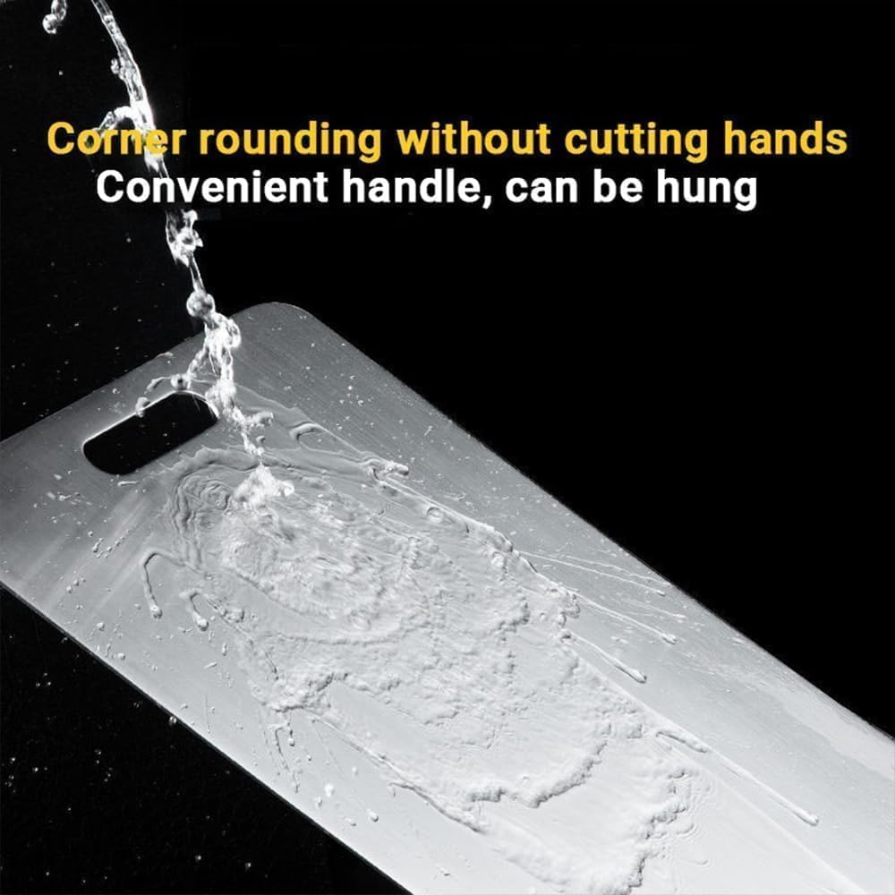 Titanium Cutting Board, 100% Pure Titanium Cutting Boards for Kitchen, Double Sided Food-Grade Chopping Board - Dishwasher Safe Easy to Clean (14"L x 10"W)