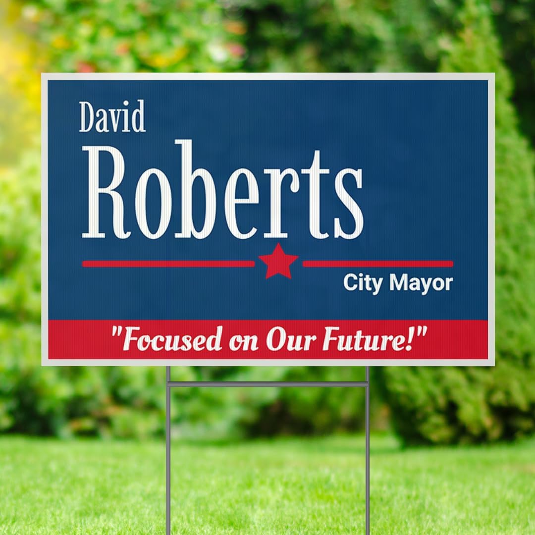 100 Pack 10"x24" H-Frame Yard Sign Stakes – Heavy Duty 9-Gauge Galvanized Steel Stakes for Corrugated Plastic Signs, Ideal for Election Campaigns, and Outdoor Advertising - Easy Installation