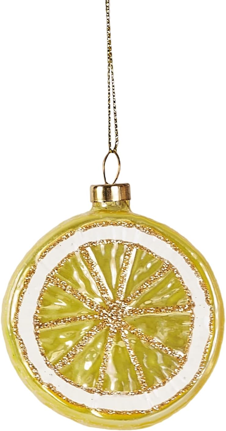 Hanging Christmas Ornaments, 2025 Glass Blown Christmas Tree Ornaments, Christmas Tree Decorations, Funny Gifts & Home Decor, Lemon