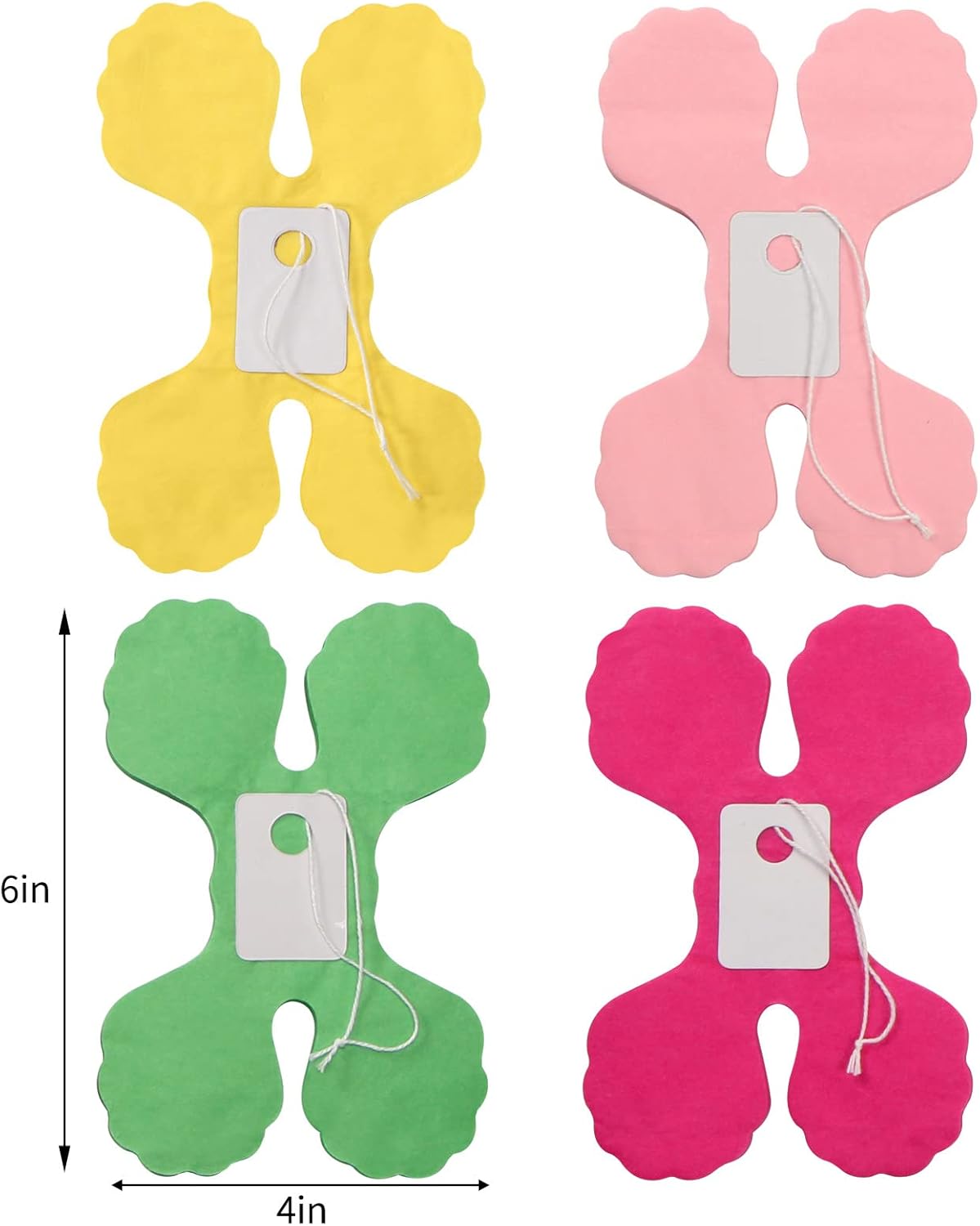 Hawaiian Luau Party-Decorations Streamer Garland - 157Ft Tropical Aloha Theme Supplies Four-Leaf Clover,Rose Red Pink Green Yellow Hanging Banner,Spring Summer Beach Birthday Baby Shower Decor Hugtmr