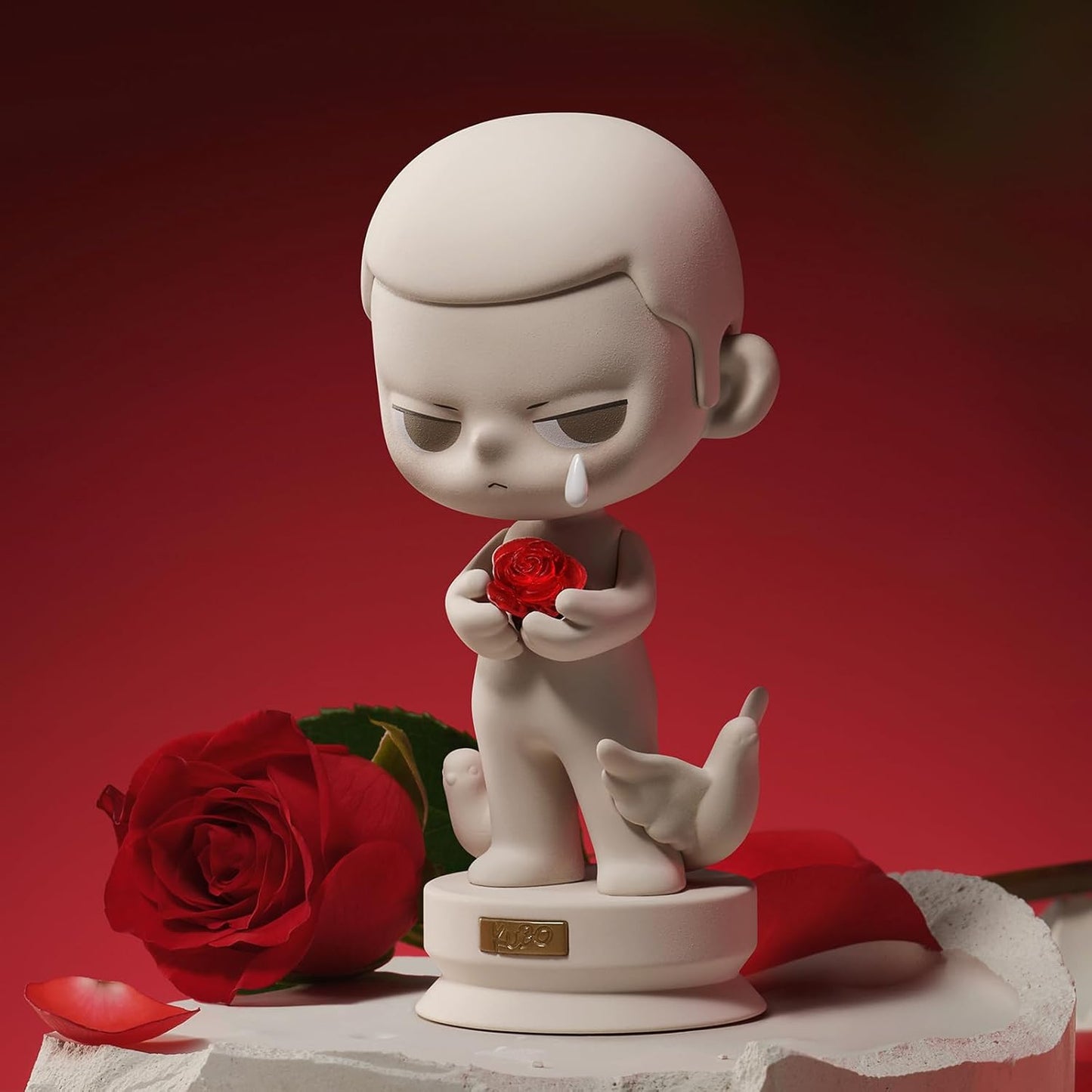 POP MART Kubo Breathing in Series Blind Box Figures, Random Design Action Figures Collectible Toys Home Decorations, Holiday Birthday Gifts for Girls and Boys, Single Box