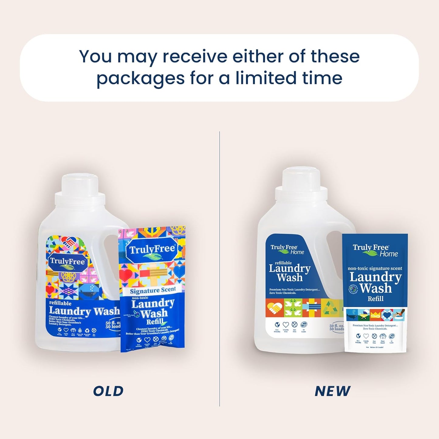 Laundry Detergent for Sensitive Skin | Gentle & Safe for Baby Clothes | Plant-Based | 3 Pack Refill Powder| Easy to Dissolve to Create a Liquid| Signature Wash Scented (150 Loads)