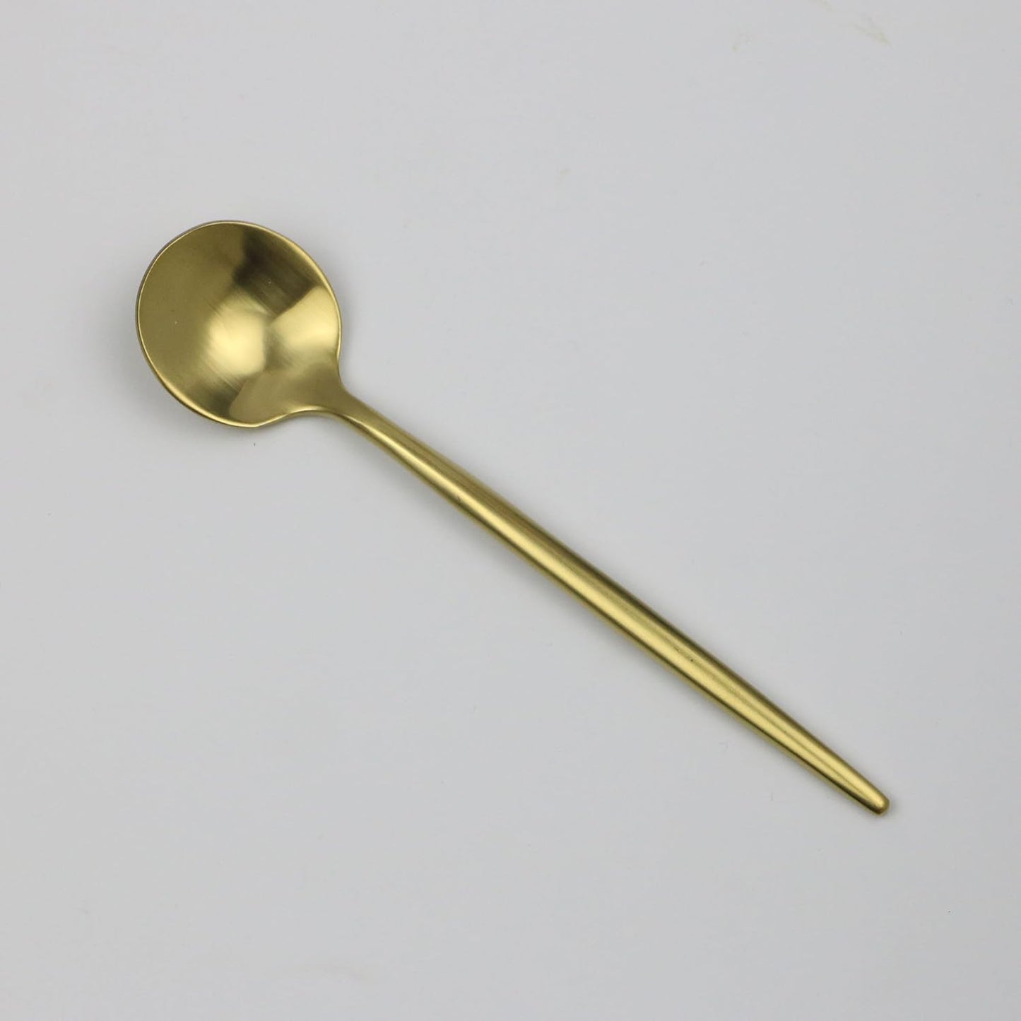 20-Pieces Luxury Gold 18/10 Stainless Steel Flatware Set, Matte Finish, Service for 4