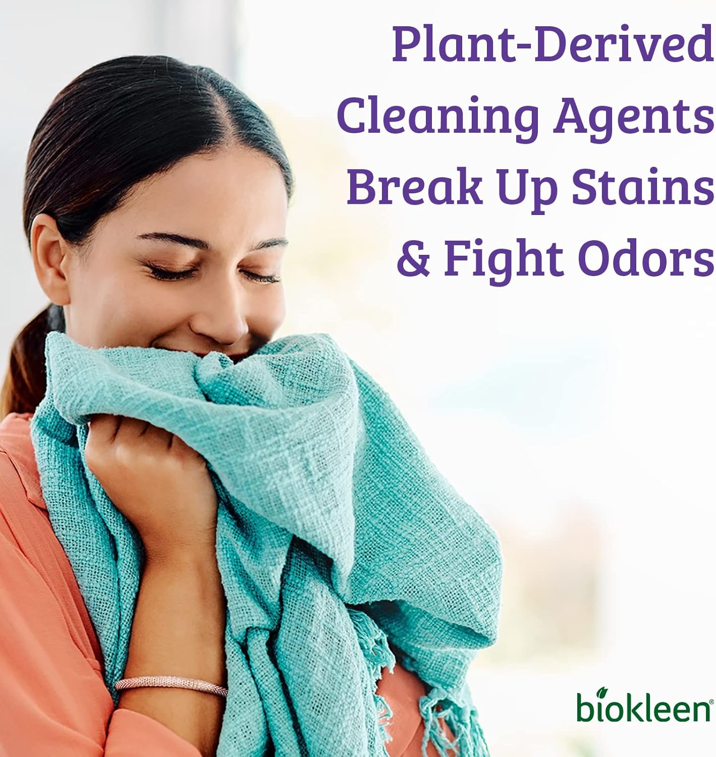 Biokleen Natural Laundry Detergent - 300 HE Loads - Liquid, Eco-Friendly, Plant-Based, No Artificial Fragrance, Colors or Preservatives, Lavender Lily, 150 Fl Oz