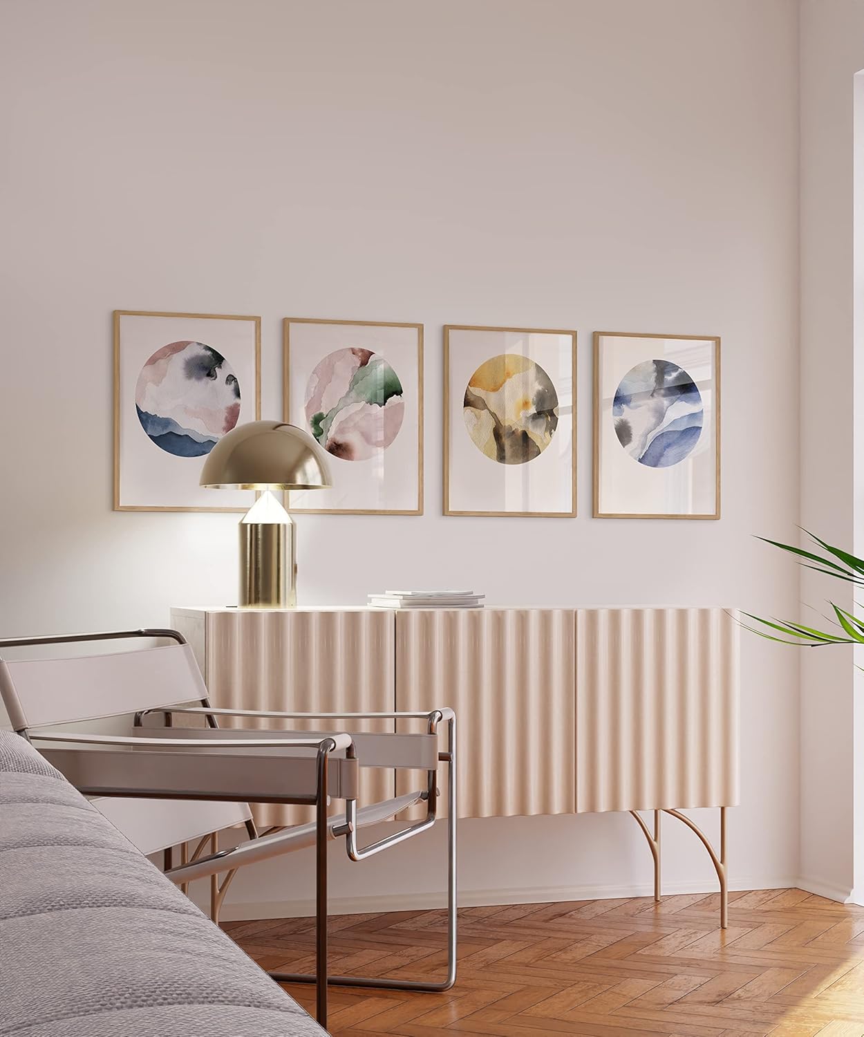 Haus and Hues 16x20 Natural Oak Wood Picture Frames Set of 15 - Premium Bulk Picture Frames 16x20 Bundle - Elegant Gallery Wall Frame Set for Posters, Art Display - Ideal for Wall Decor in Home &